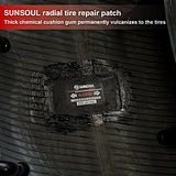 Heavy Duty Tire Repair Patches for Car Truck Bus Tractor Agricultural Vehicles